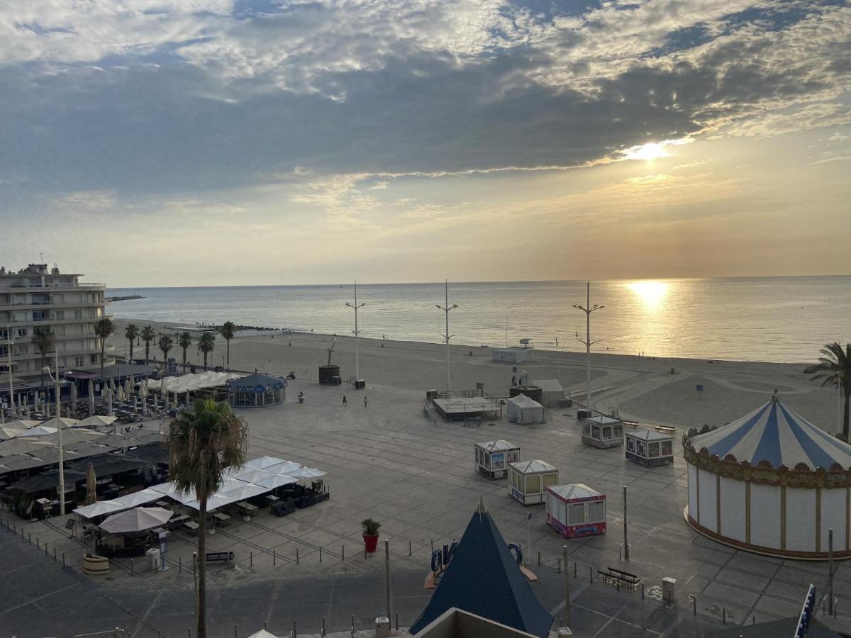 T2 Vue Mer Canet Plage - Le Petit Paradis Exteriér fotografie