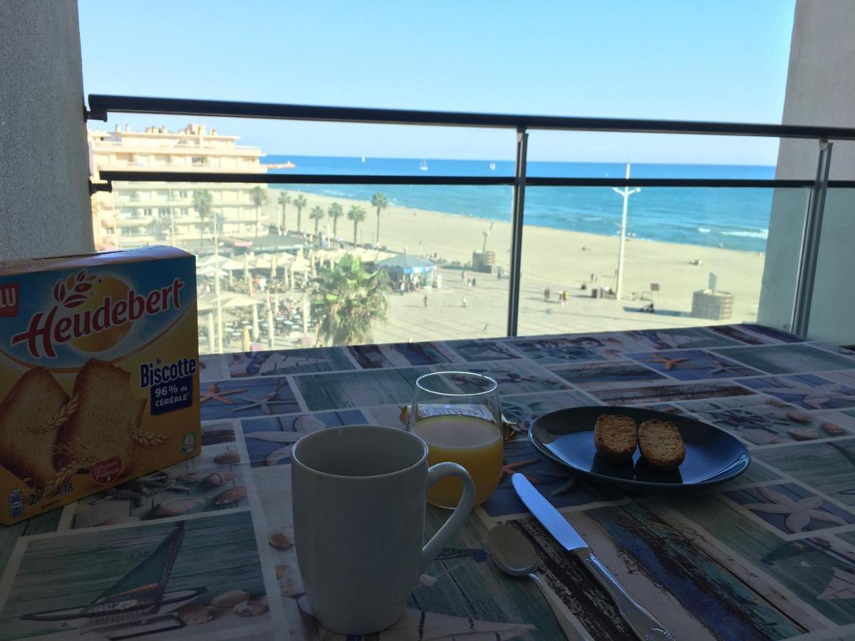 T2 Vue Mer Canet Plage - Le Petit Paradis Exteriér fotografie