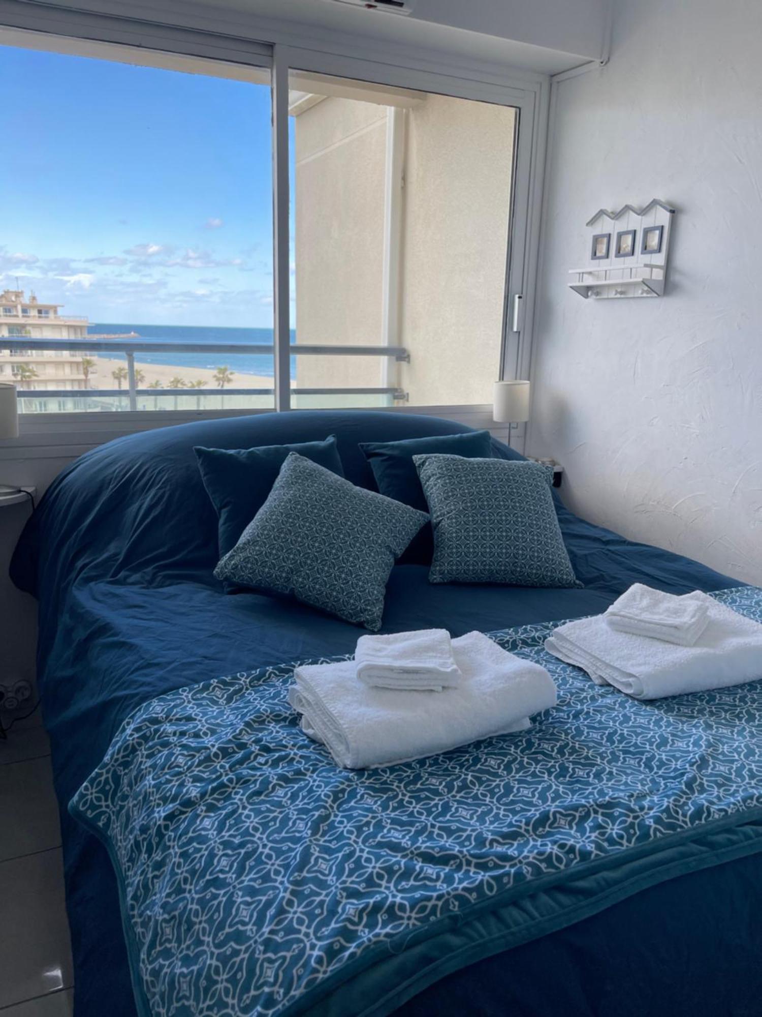 T2 Vue Mer Canet Plage - Le Petit Paradis Exteriér fotografie